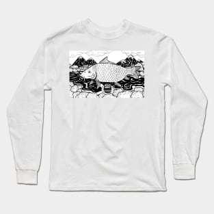 Carp Blimp Long Sleeve T-Shirt